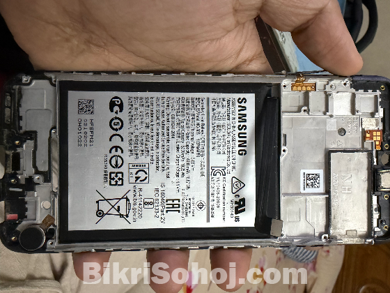 Samsung galaxy A02s middle frame + battery